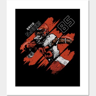 David Njoku Cleveland Stripes Posters and Art